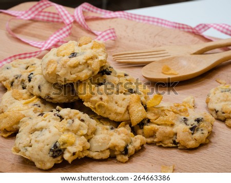 corn flake cereal cookie