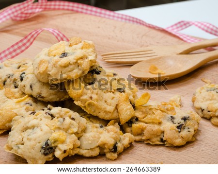 corn flake cereal cookie