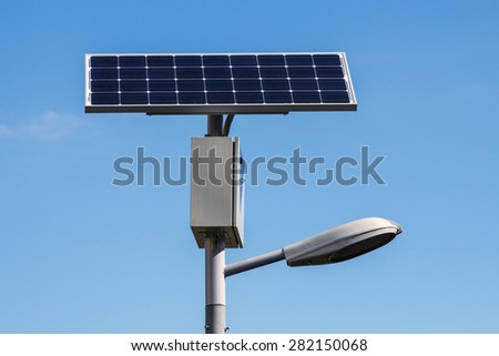Sun Power street light
