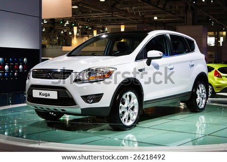 MOSCOW, RUSSIA - 28 AUGUST, 2008: Ford Kuga at Moscow International exhibition Motorshow 2008, Moscow, Russia, 28 august 2008