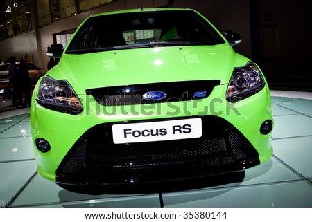 MOSCOW, RUSSIA - 28 AUGUST, 2008: Ford RS at Moscow International exhibition Motorshow 2008, Moscow, Russia, 28 august 2008