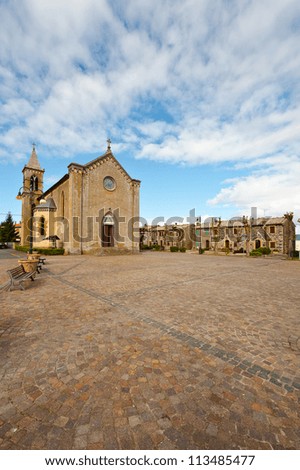 St. Antonio Church in Torre Alfina, Italy