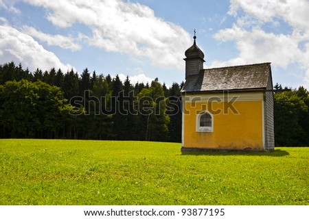Christian Chapel in Southern Bavaria