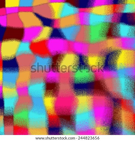 Abstract colorful background with wave lines and bright colors. Beautiful abstract seamless pattern with wave lines and fairy colors. Unfocused colorful vintage pattern, background.
