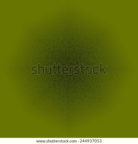 Abstract green background with pattern and vignette. Green abstract vintage seamless pattern, background with vignette.