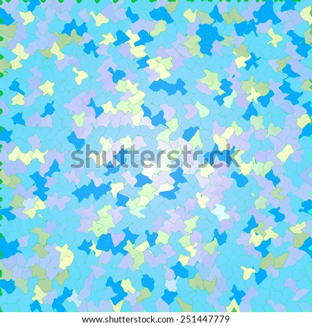 Blue abstract background with mosaic pattern. Abstract modern background with mosaic geometric abstract pattern. Abstract blue abstract background, pattern design, pattern vintage, vignette background