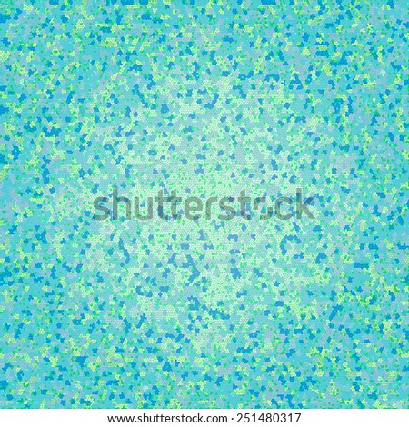 Blue abstract background with mosaic and dot pattern. Abstract modern background with mosaic geometric abstract pattern. Abstract blue grunge background, pattern grunge design.