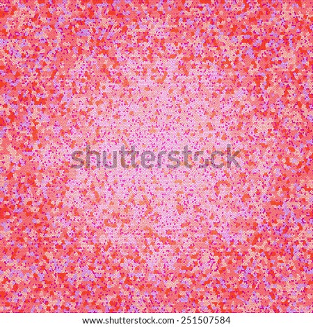 Red crimson abstract background with mosaic pattern. Abstract modern background with mosaic geometric abstract pattern. Abstract red grunge dot pattern, grunge background, pattern design.