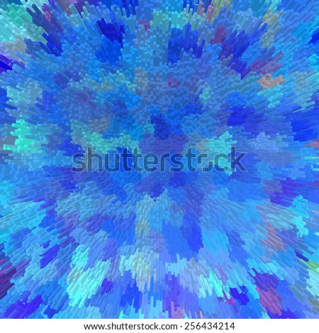 Blue colorfull abstract background with mosaic pattern. Abstract modern background with mosaic geometric abstract pattern. Abstract blue colorful retro grunge vintage background, blue bright pattern.