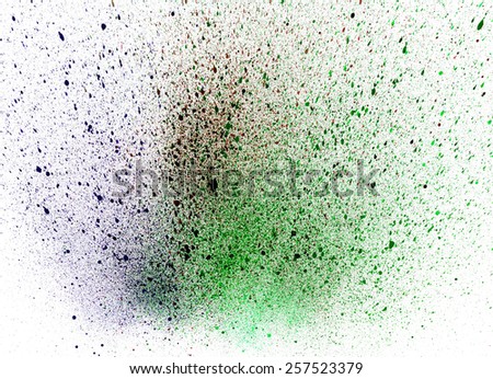 Colorful watercolor grunge pattern on white background. Grunge modern abstract colorful background, spray watercolor painting. Abstract splatter bright background, color grunge splash.
