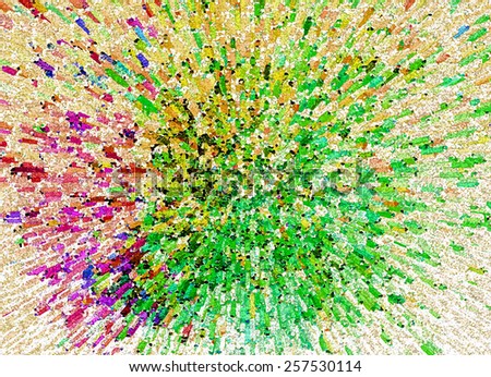 Colorful perspective bright splash grunge pattern. Colorful explosion effect background. Grunge modern abstract colorful background. Abstract burst bright background, color grunge vintage splash.
