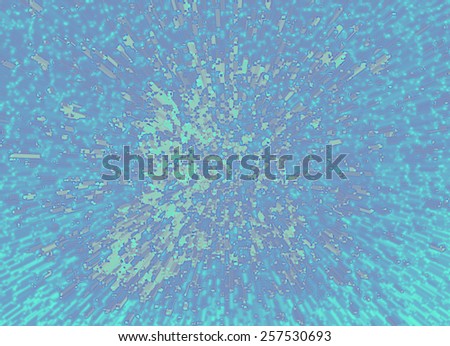 Colorful perspective bright blue splash grunge pattern. Colorful explosion effect background. Grunge modern abstract colorful background. Abstract burst bright background, color grunge vintage splash.