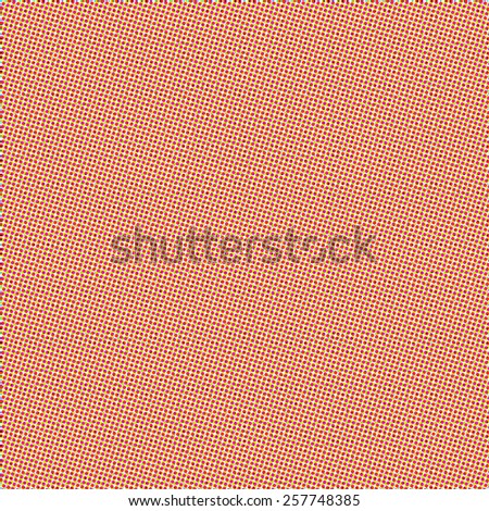 Orange abstract background dot pattern. Abstract modern background with geometric dot circles pattern. Dot grunge background, pattern grunge vintage design. Colorful dots background. Template design.