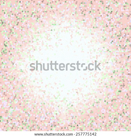 Colorfull abstract background with mosaic pattern. Abstract modern background with mosaic geometric abstract pattern. Abstract grunge dot pattern, grunge background, pattern design with vignette.