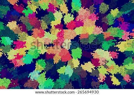Colorful abstract background with mosaic pattern. Modern dots background with mosaic geometric abstract pattern. Abstract grunge dot pattern, grunge background, pattern design. Colorful dots texture.