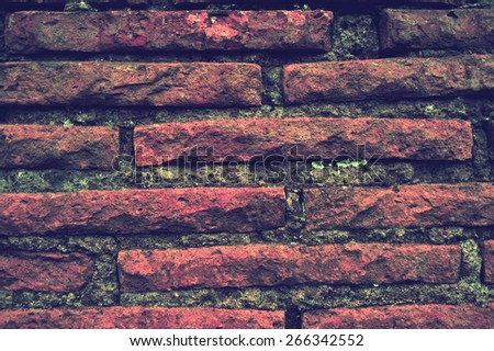 Grunge wall brick background. Brick wall texture. Grunge brickwall.