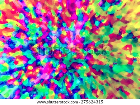 Colorful perspective splash grunge pattern. Explosion effect background. Modern abstract colorful background. Abstract burst bright background, color grunge vintage splash. Bright stains and blots.