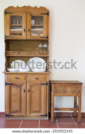 Old and vitage cupboard