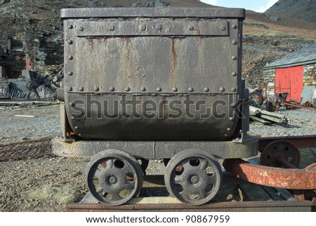 Old Copper Mine Cart
