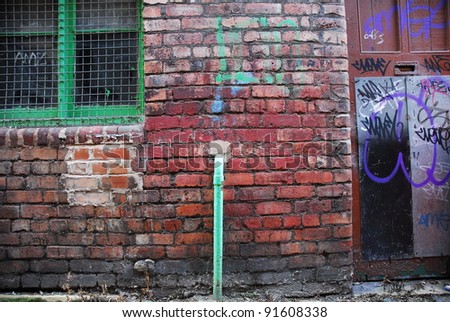 Back Street Graffiti Grunge