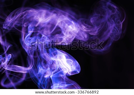The bizarre forms of smoke