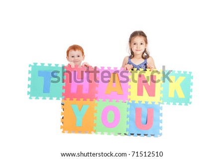 thank you images for kids. up sign saying thank you.