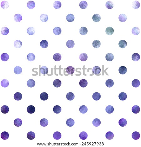 Purple Blue Aqua White Polka Dot Pattern Swiss Dots Texture Digital Paper Background