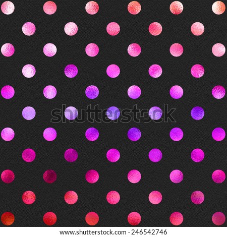 Red Pink Purple Peach Polka Dot Pattern Swiss Dots Texture Digital Paper Background