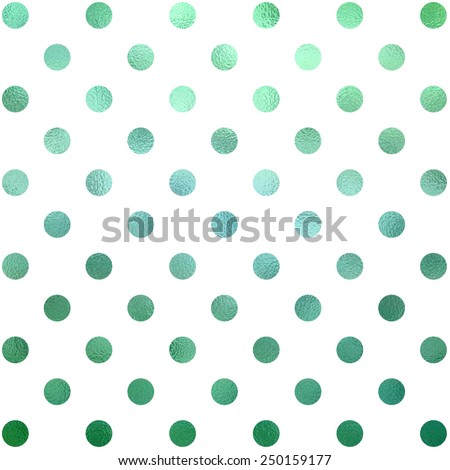 Green Blue Teal White Polka Dot Pattern Swiss Dots Texture Digital Paper Background