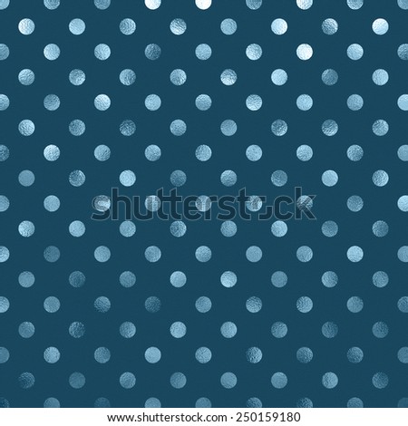 Teal Blue Slate Metallic Foil Polka Dot Pattern Swiss Dots Texture Paper Color Background