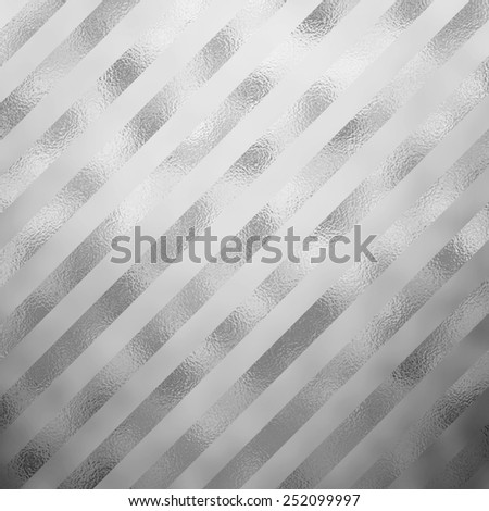 Silver Gray Metallic Grey Faux Foil Stripes Background Striped Texture
