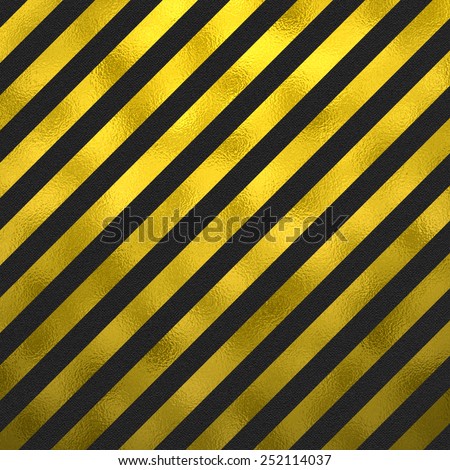 Gold and Black Metallic Faux Foil Stripes Background Striped Texture