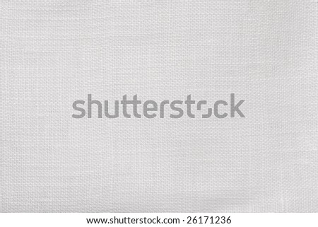 stock photo macro white linen background