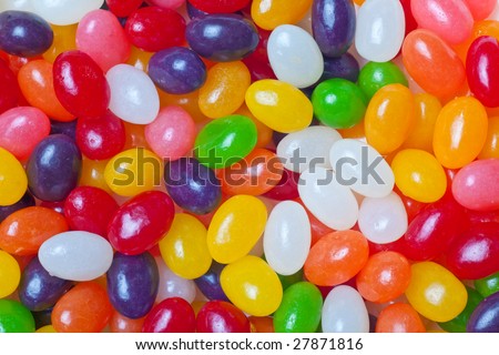 jelly beans multi colored backdrop or background