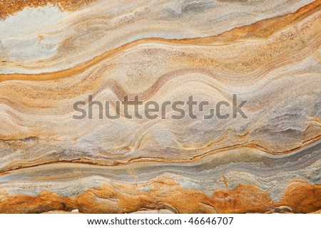 stock photo : sedimentary rock sandstone background