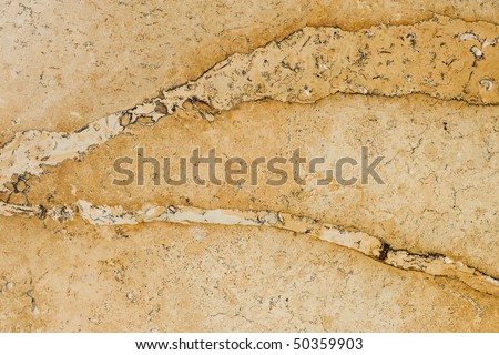 Travertine Stone Floor Tile Abstract Background Closeup