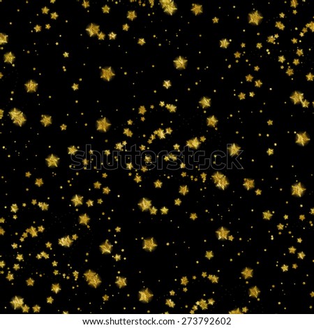 Gold Dots Faux Foil Metallic Background Pattern