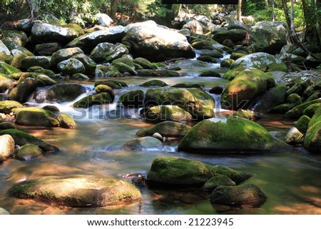 water-scape, taken at great smoky mountains