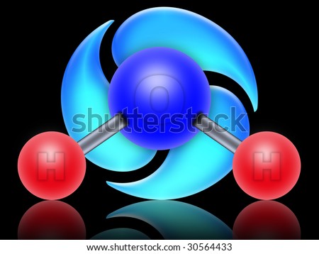 molecular structure water molecular structure water
