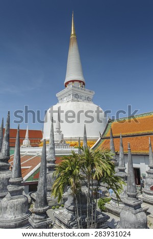 Wat Phra Mahathat Woramahawihan is Place of worship for buddhism at Nakon Si Thammarat, Thailand