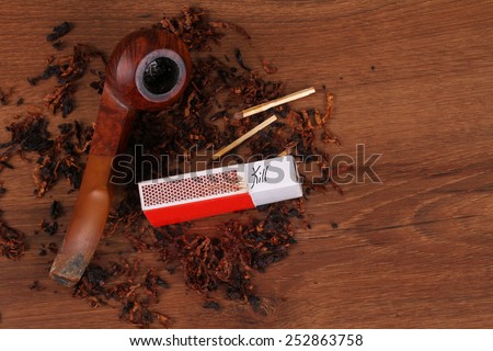 The Pipe On The Wood Unhealthy