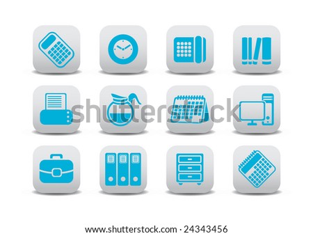office equipment icons