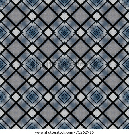 Abstract geometric pattern in shades of blue with a sense of marble. Can be used as wallpaper.