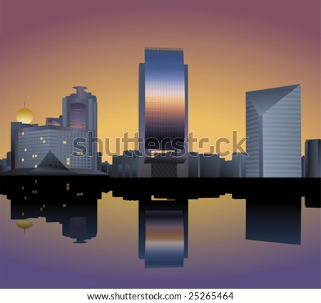 Dubai+skyline+vector