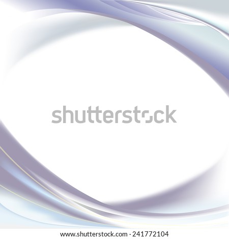 Blue waves, abstract background