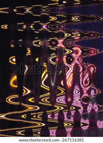 Amazing shining abstract digital art background