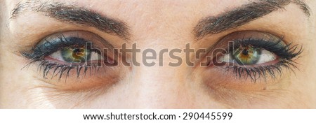 Woman\'s sexy eyes