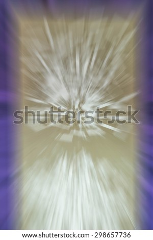 Abstract motion blurred rectangle painting board