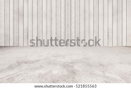 White marble stone floor with white wood wall texture. texture background. can be used for display or montage your products