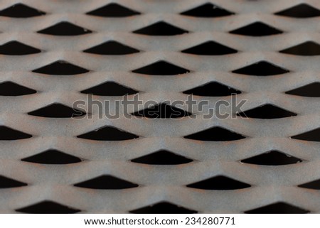 triangle metal material net